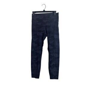 Lululemon Leggings Womens Size 8 Black Camo High-Rise Full Length Yoga